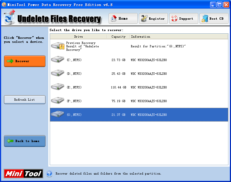 Free hard disk recovery tool1